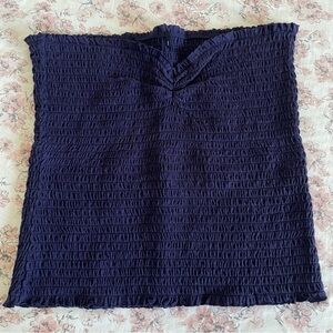 Navy Blue Tube Top